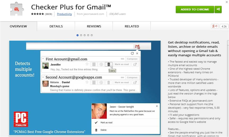 Illustration for article titled Gestiona mucho mejor tu Gmail con esta genial extensión para Chrome